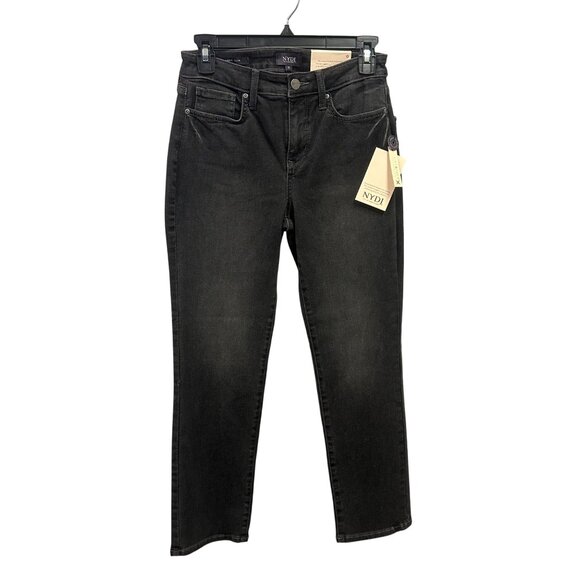 NYDJ Denim - NYDJ Womens Mid Rise Sheri Slim Fit Ankle Stretch Denim Jeans Remington Size 0